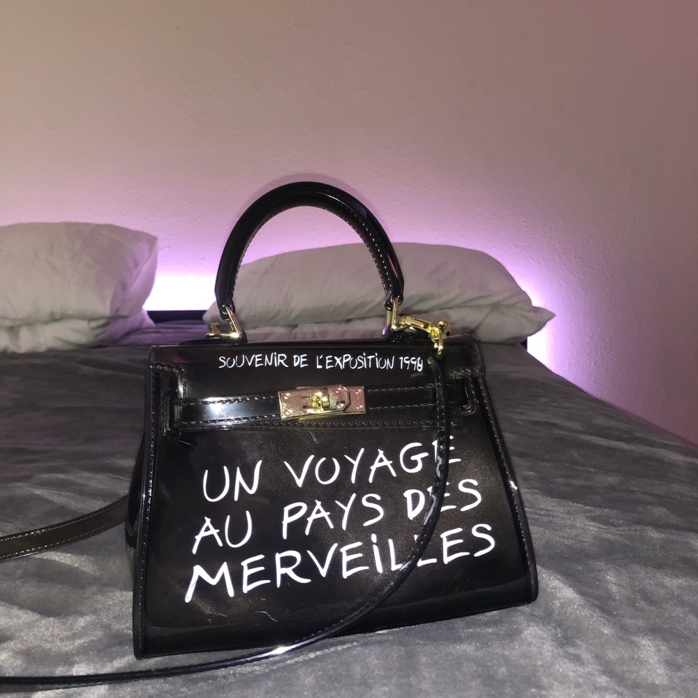JELLY MINI BLACK BAG